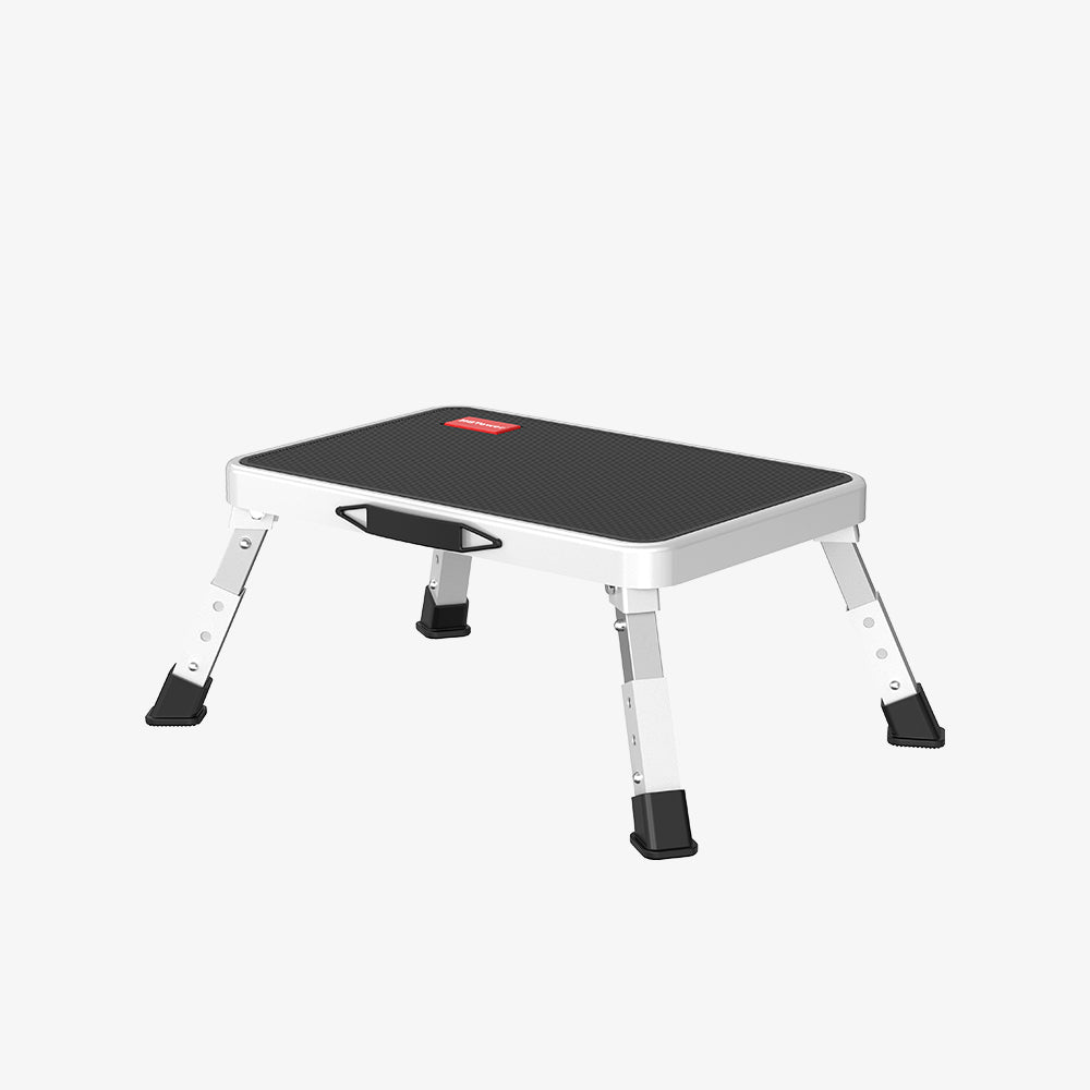HBTower 330 Lbs Capacity Height-Adjustable Step Stool