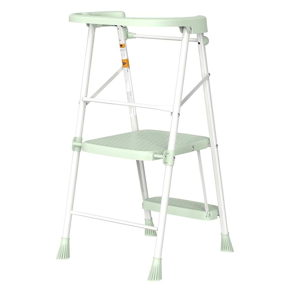 HBTower Kids Kitchen Step Stool with Anti-Drop Railing