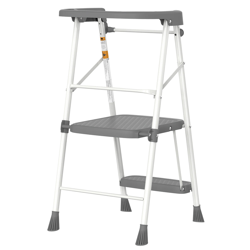HBTower Kids Kitchen Step Stool with Anti-Drop Railing