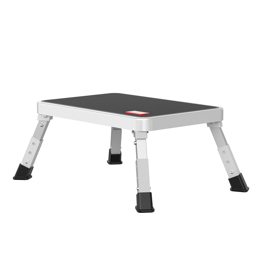 HBTower 330 Lbs Capacity Height-Adjustable Step Stool